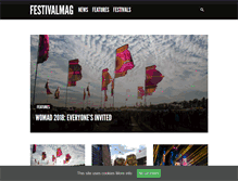 Tablet Screenshot of festivalmag.com